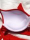 2022 new hard cup bikini solid color swimsuit European and American backless women knotted sexy hot girls on the beach vacation bikini