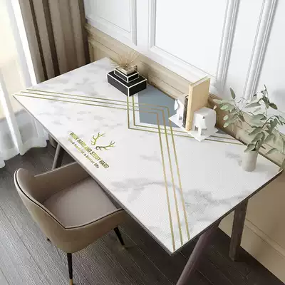 Nordic book table mat desk tablecloth student table dressing table cloth waterproof and oil-proof table mat silicone odorless mat