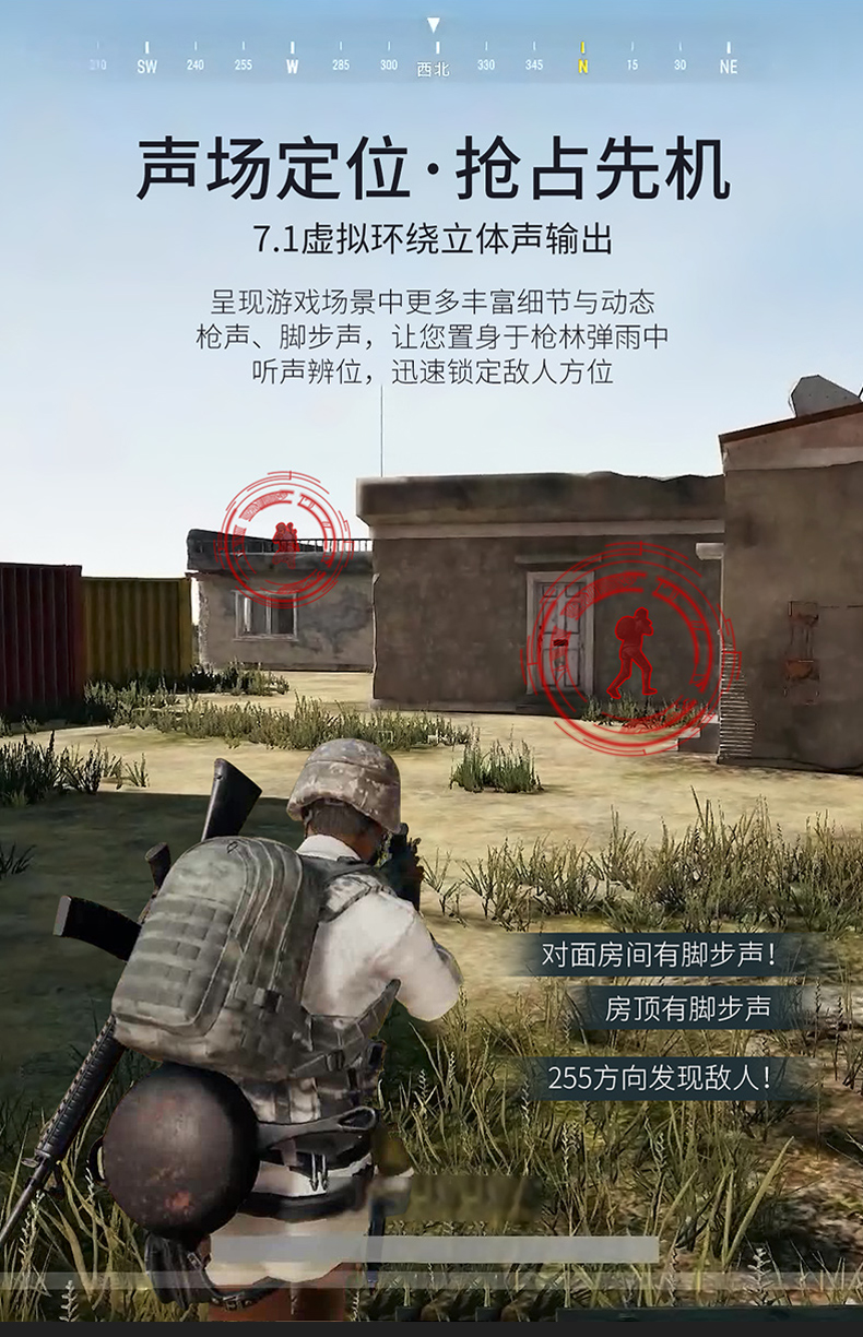 电竞游戏专用 无延迟蓝牙耳机 图3