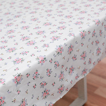 Retro elegant pastoral floral girl heart tablecloth canvas picnic cloth background cloth tea table cloth soft square table cover towel