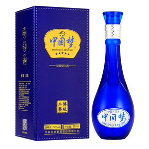 中国梦白酒整箱500ml*6瓶浓香型白酒
