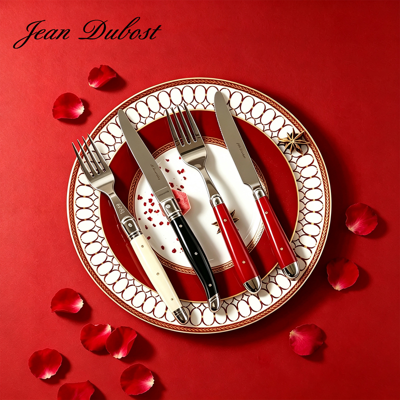 Paris Jean Western Cutlery Knife and Fork Set Cheese Plate High-End Western Knife Western Spoon Steak Home Use Paris Jean Western Cutlery Knife and Fork Set Cheese Plate High-End Western Knife Western Spoon Steak Home Use