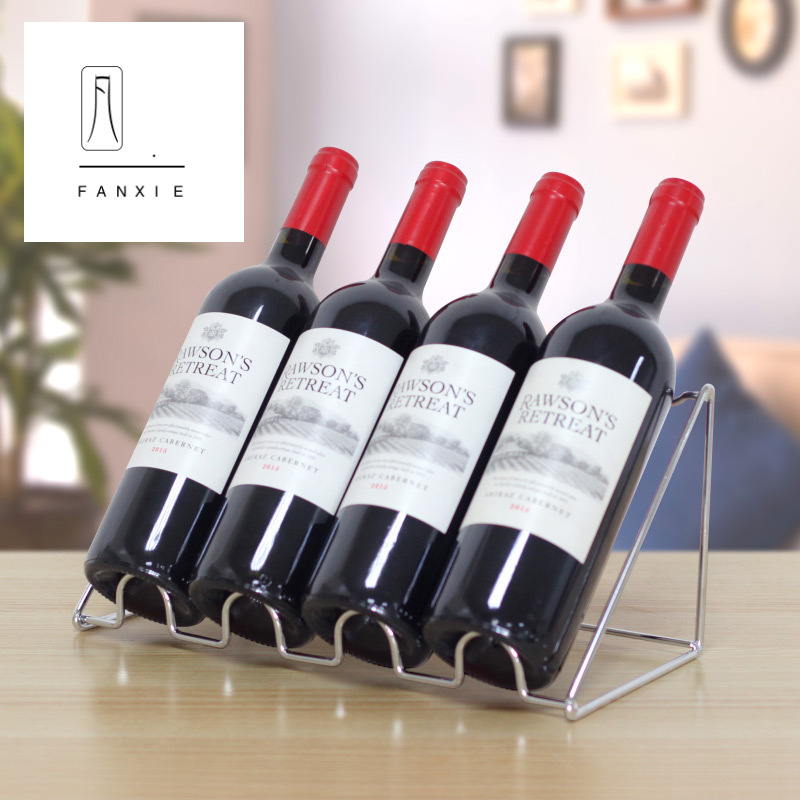 Wine rack, wine display, wine bracket, wine bar, wine bottle decoration, wrought iron creative European living room home
