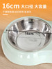 Cat Bowl, Dog Bowl, Pet Bowl, Anti-Spill Water and Food Integrated Double Bowl, Automatic Drinking Water, Kitten Eating Bowl