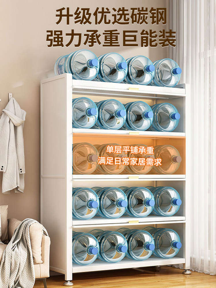 Oukajie Steel Bay Window Bookshelf Home Bookcase Balcony Living Room Storage Cabinet Window Sill Pegboard Shelf