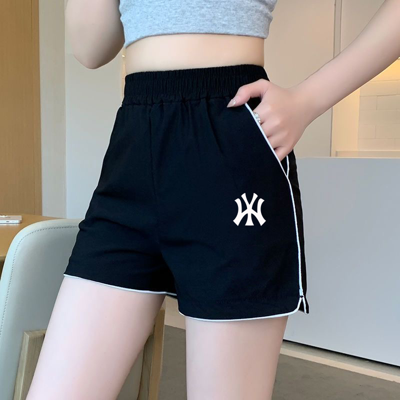 Women's Shorts 2025 New Summer Sports Casual Loose High-Waisted Quick-Drying Three-Quarter Pants Running Fitness Wide-Leg Pants