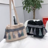 Плетеный набор материалов ручной работы, портативный этнический ремешок для сумки, связать своими руками, этнический стиль, подарок на день рождения