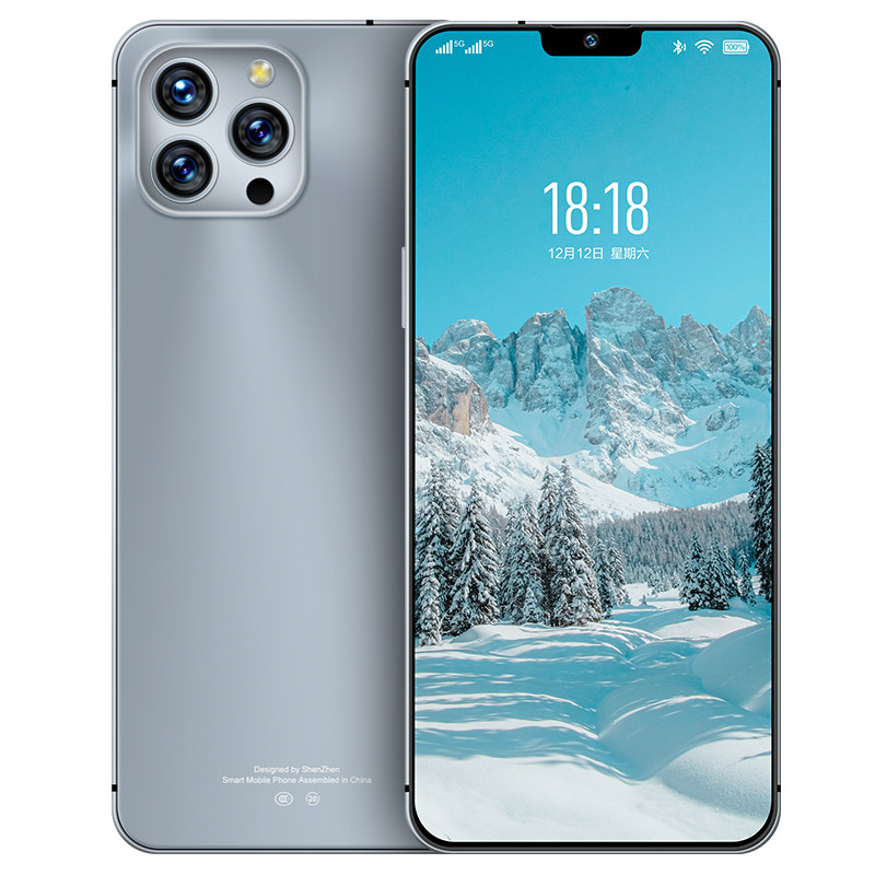 New 5g All-Netcom Dual Card Android Mobile Big Memory Student Price 6 8-inch Browsing Sea Screen Intelligent