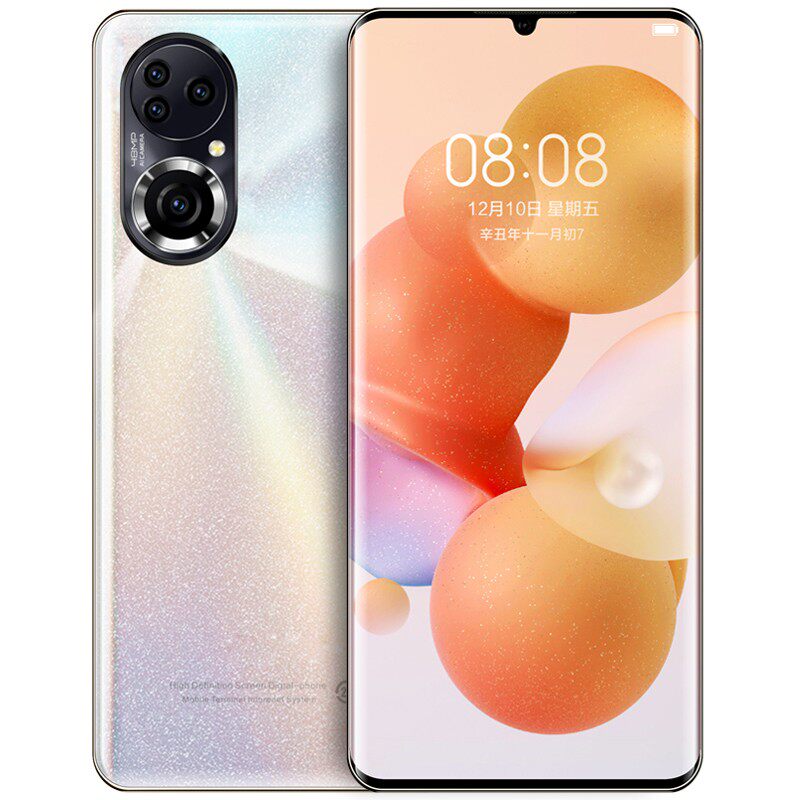 Curved screen 5g All-net-through dual-card double-to-be-Android-type mobile phone quad-curved large memory RMBone thousand Cheap smart machine