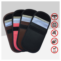 RFID signal blocking bag car key blocking bag anti-scanning anti-magnetic card bag key bag