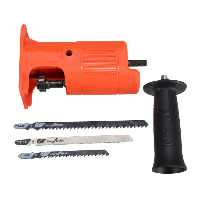 Curve Saw Electric Drill Retrofit Electric Saw Electric Reciprocating Saw Home Horse Knife Saw Wood Cutting Electric Drill Turn Curve Saw