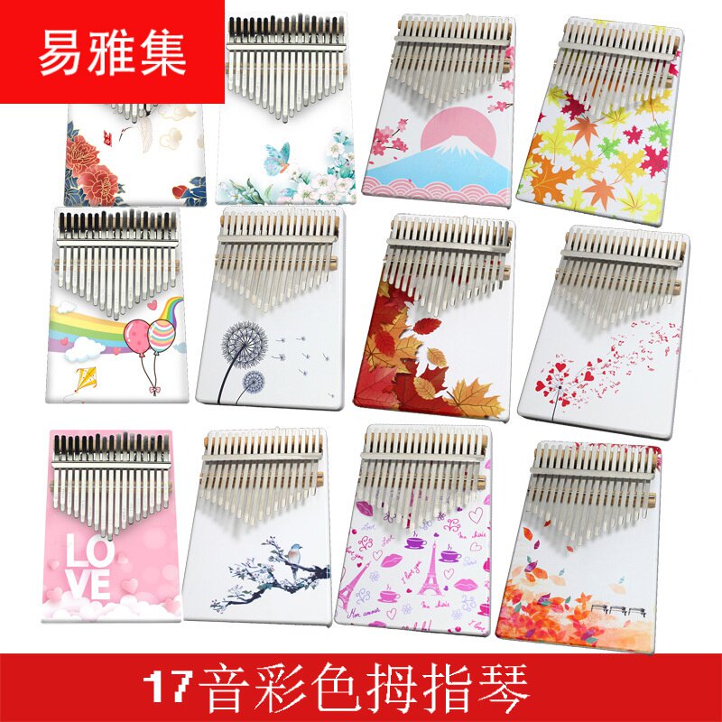 7-tone portable kalimba thumb piano color finger piano kalimba piano beginner musical instrument
