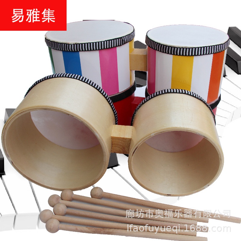 Orff children's percussion instruments, toys, gifts, early education, Bango drummer