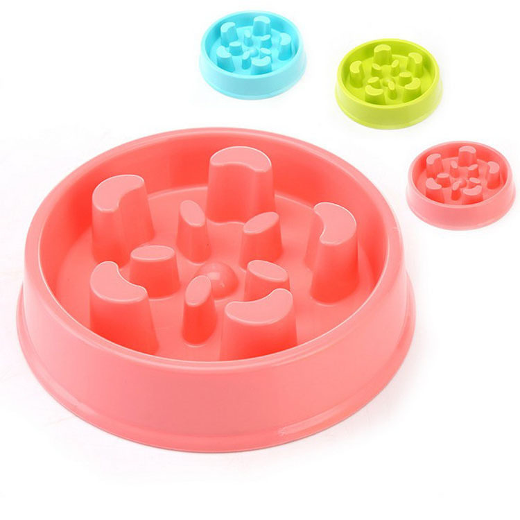 Pet Supplies Bowl Dog Bowl Anti-Choke Healthy Plastic Dog Bowl Levette Pet Anti-Choke Bowl