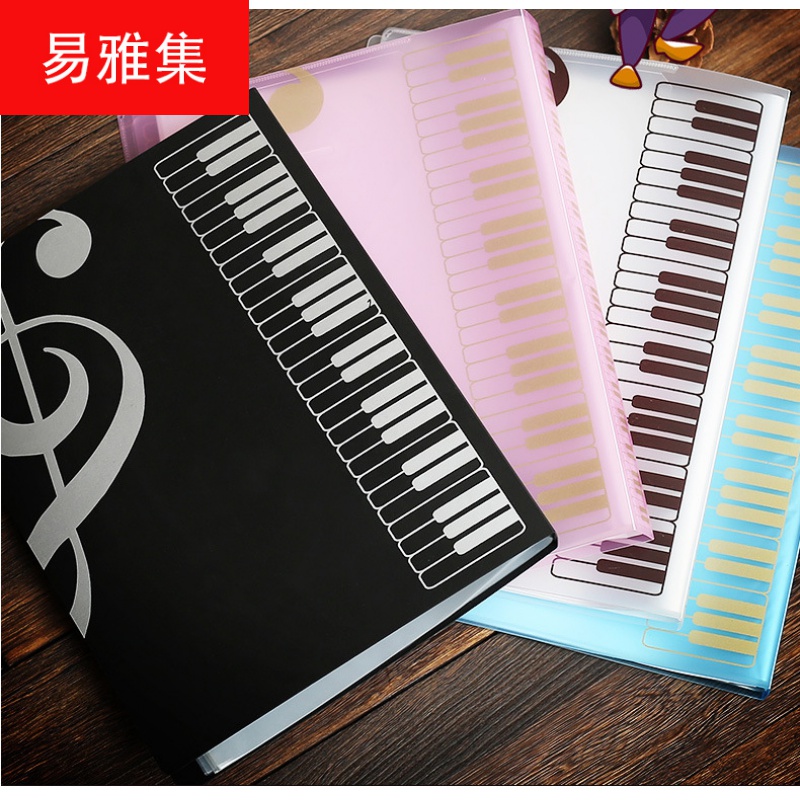 Score Clip Book A4 Paper Holder Score Folder Stave Clip Piano Score Clip Guitar File
