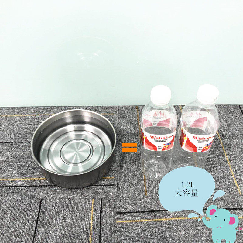 Pet Food Furniture Stainless Steel Dog Bowls Kitty Pet Bowls Teddy Golden Wow Dog British Short Gaffe Basin Spot