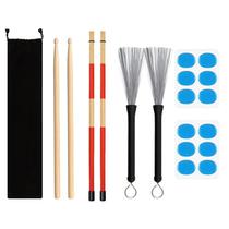 Customized e - commerce hot 5A shelf drum drum drum brush 19 beams bamboo stick cushion bag drum set