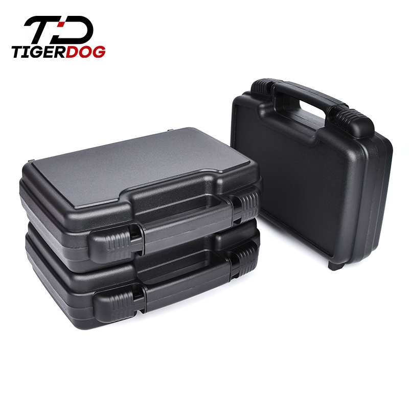 TigerDogPP plastic five gold tool box Electronic digital instrument containing box Tactical GLOCK protective case