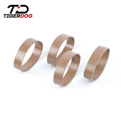 TigerDog outdoor sports high-strength rubber ring Tactical rubber band leather ring tied wide version of the strapping belt elastic