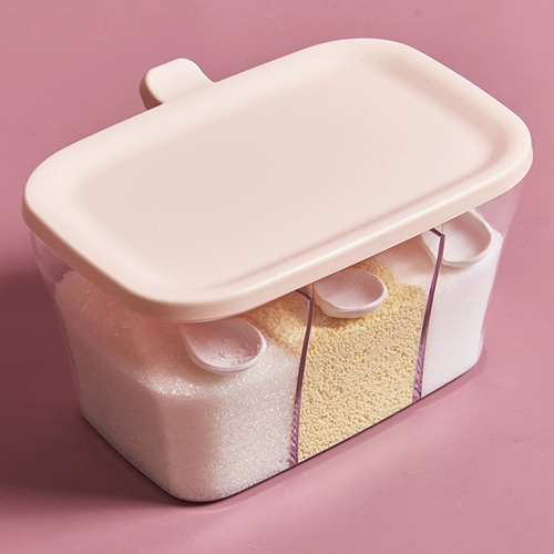 Приправа коробка интегрированный много -стильный набор домашних комбинаций соли моносакопов кухни приправы приправы приправы для хранения приправы приправы