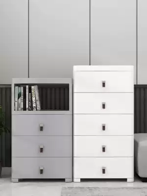 45 55cm multi-layer drawer storage box household storage cabinet sundries storage cabinet bedroom bedside table