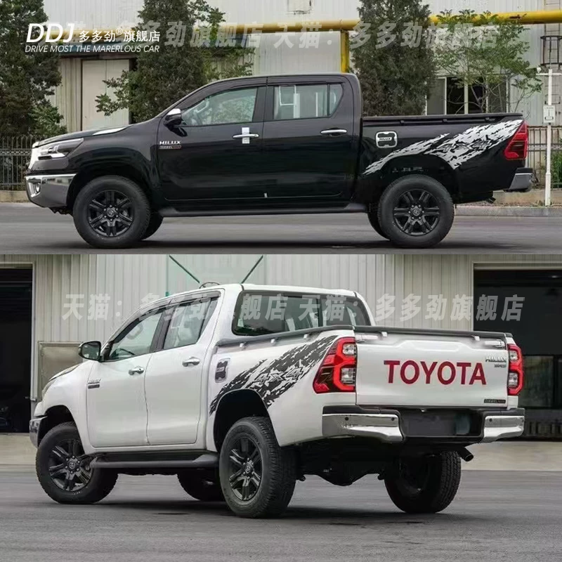 Наклейка на автомобиль Hilux Revogr Lahua Tan Tantukma, вырезанная наклейка для модифицированного автомобиля