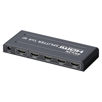 Zhenwei HDMI2 0 distributor HD Video 1 in 2 out 1 in 4 same screen display TV display projection