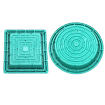 SMC resin grass pot well sunken lawn planting courtyard home greening manhole cover invisible green belt grass planting well