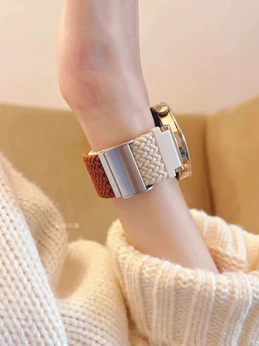 Модель из нейлона с цветными блоками подходит для ремешка для часов Garmin Forerunner265, магнитный силиконовый ремешок 745 длиной 255 м, Garmin Vivoactive3/Venu4/3, умные спортивные мужчины и женщины