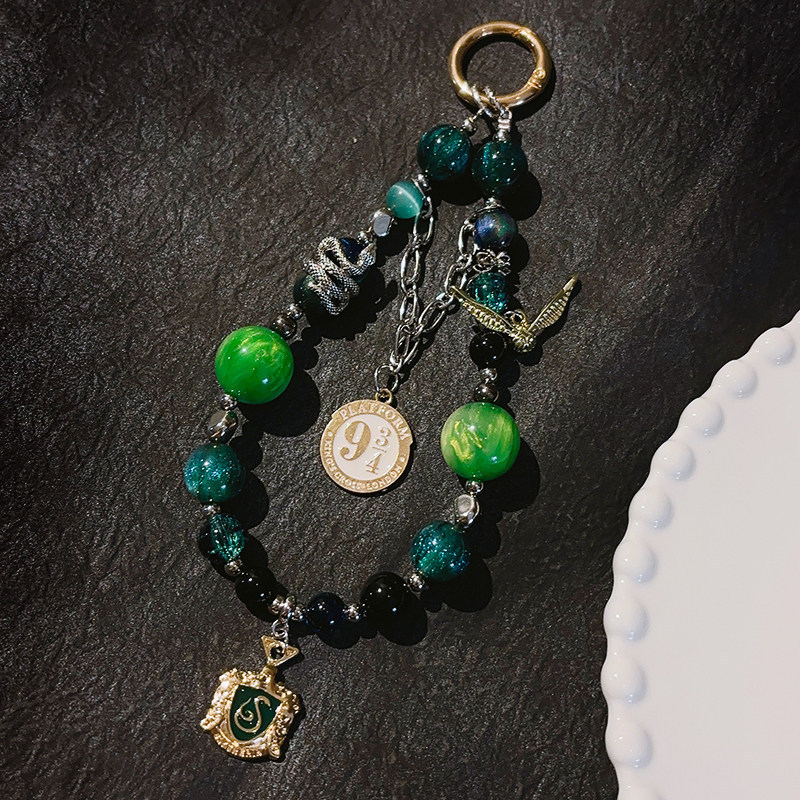 Harry Potter Phone Lanyard Accessories Slytherin Ravenclaw Gryffindor Bag Charms Four Houses