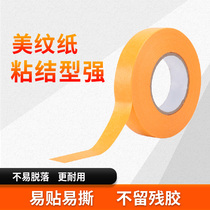 Beauty Stitcher Metextured Paper Adhesive Tape No Residue Hand Ripping Paper Rubberized Fabric Fine Art Raw Lacquer Spray Furnishing Decoration Shade