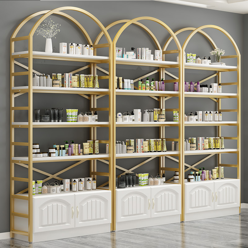 Shelves Shelving floor Makeup Skin-care Products Show Shelf Living-room Minimalist Modern Multilayer Bookshelves Containing shelf