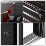 Feipu Lotong Wind Door Anti -Mathe Door Home Домохозяйство дышащая входная входная дверь тихо