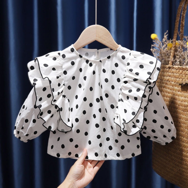 BlackChildren Broken flower Dress spring and autumn Long sleeve Korean version Girls' clothes Autumn clothes Super foreign atmosphere Baby girl princess skirt