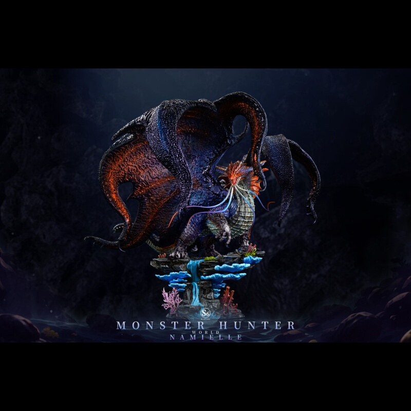 In Stock [Resonance Gk] S6 Studio Monster Hunter— Mionbo Dragon Figure Statue Ornament