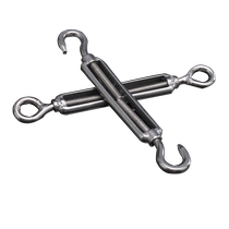 304 flower basket screw open body flower basket screw wire rope chain tensioner M4 5 6 8 10 12 14 16