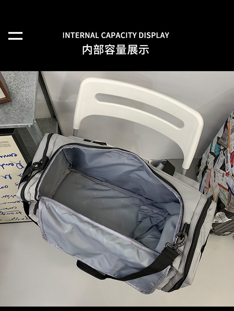 рюкзак 旅行包男款大容量双肩包一包多用短途住宿背包干湿分离训练健身包