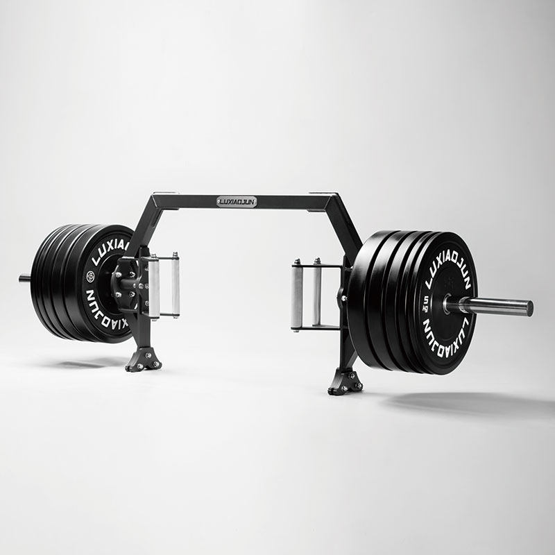 Lu Xiaojun weightlifting frame barbell bar open squat hard pull open six frame Austrian bar fitness training equipment