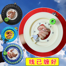 New bearing kite wire wheel hand grip wheel bridge fishing reel kite wire wheel hand grip wheel hand shake winding wheel