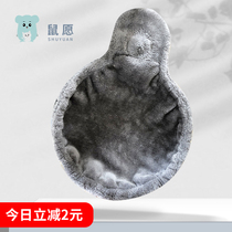 Mouse wishes cat spoon full transparent space cat nest cat crawling home-made diy material accessories cat hammock spoon