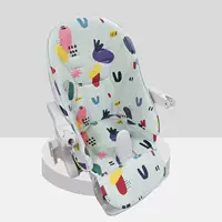 Граффити -синяя кожаная подушка