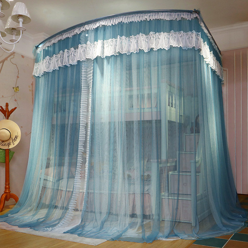 Upper and lower bunk bed trapezoidal upper and lower bunk bed mosquito net 1 5 meters upper and lower bunk student mosquito net