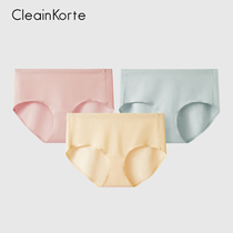 CleainKorte womens underpants waist seamless cotton cotton cotton crotch hip breathable cotton girl breifs