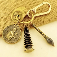 Тринадцатая башня + титульная ручка + благословение обезьяна + пять денег императора + вычет