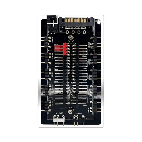 Два -один вентилятор 5V3 игла Argb One -точка ШИО ШИМ -контроль скорости регуляторной концентрации Синхронный Ауру