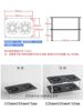 Extended Large Router Cooling Aluminum Plate Bracket Switch Optical Modem Set-Top Box Radiator Fan Speed Adjustment Silent