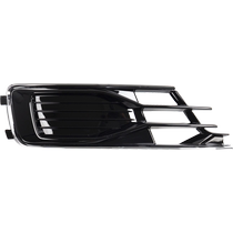 Convient pour Audi A6L cadre de phare antibrouillard 05-23 a6 pare-chocs avant couvercle de phare antibrouillard grille de phare antibrouillard cadre de phare antibrouillard de voiture