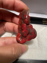 Changhua Soapstone Pendant Ganoderma Ruyi