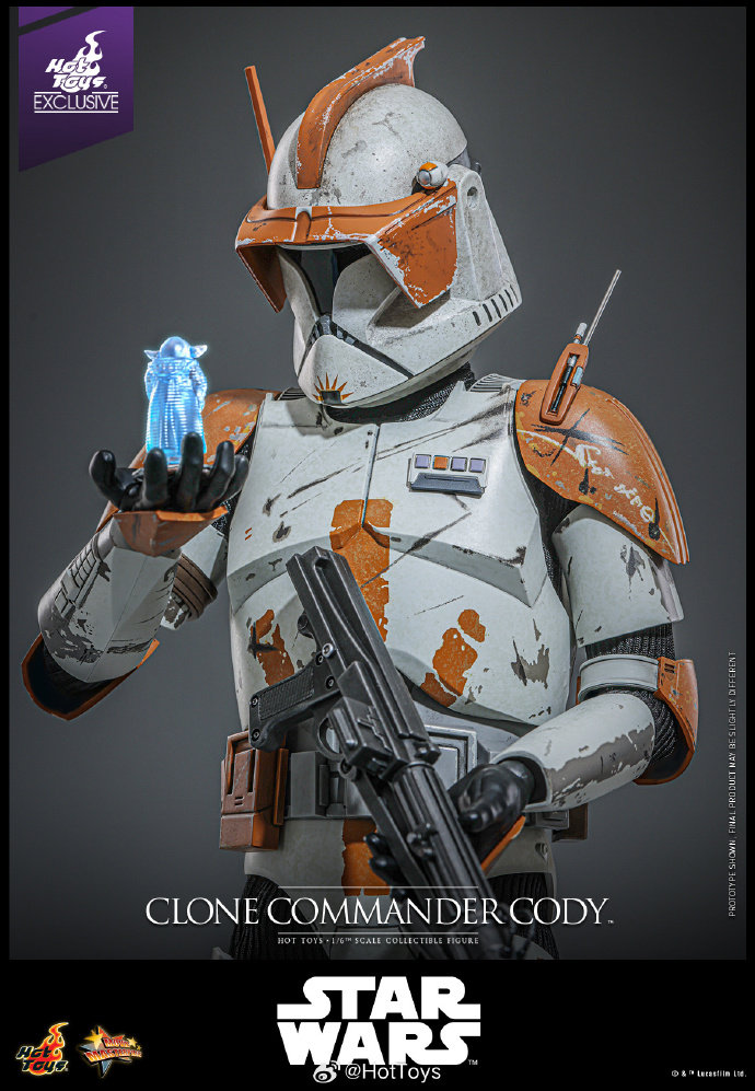 Hot Toys MMS796 STAR WARS CLONE COMMANDER CODY 1/6 Action Figure