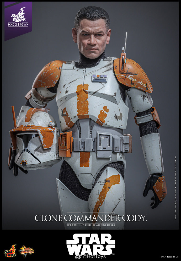 Hot Toys MMS796 STAR WARS CLONE COMMANDER CODY 1/6 Action Figure